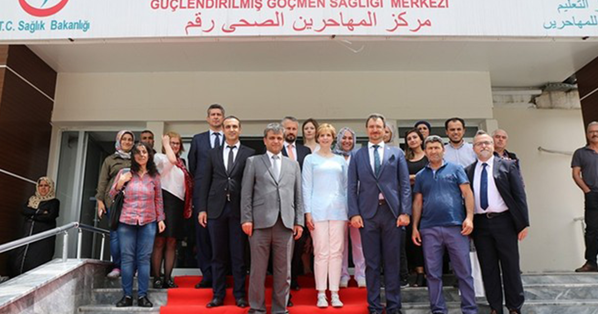 الأميرة الرومانية ماريا تزور مخيم للاجئين السوريين جنوبي تركيا