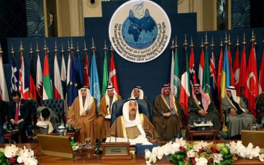 انطلاق مؤتمر المانحين في الكويت لدعم اللاجئين السوريين
