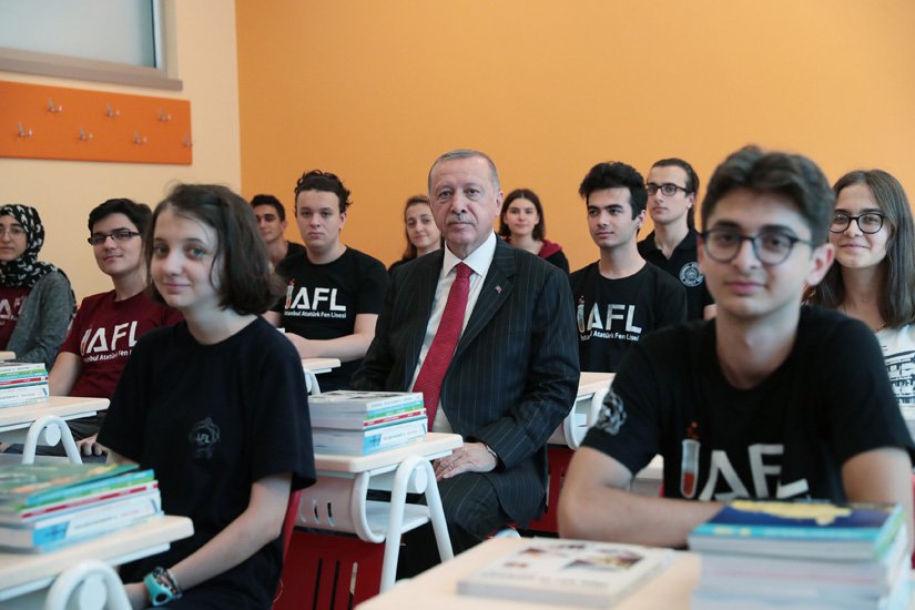 أردوغان: رفعنا ميزانية التعليم من 7.5 مليار إلى 114 مليار ليرة